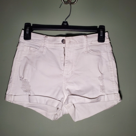 HOLLISTER High Rise Short Shorts- Women- Size 0 - Picture 1 of 15